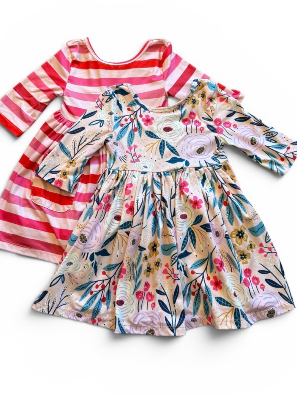 Mila & Rose | Long Sleeve Twirl Dress Bundle | 12-24M